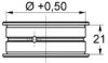 KOLBENSCHMIDT 85010710 Main Bearings, crankshaft